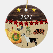 A Land jul KuneKune & Goat