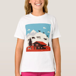 A landscape in the Alps T Shirt