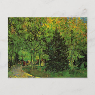 A Lane in Public Garden at Arles by van Gogh Vykort
