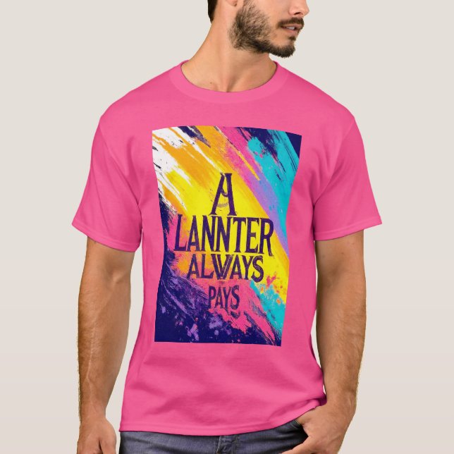 A Lannister Betalar alltid T Shirt (Framsida)