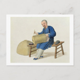 A Lantern Painter, plate 20 från 'The Costume of C Vykort