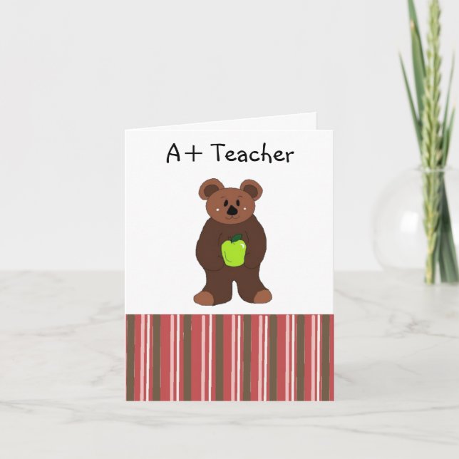 A+ Lärare Helgkort (Framsida)