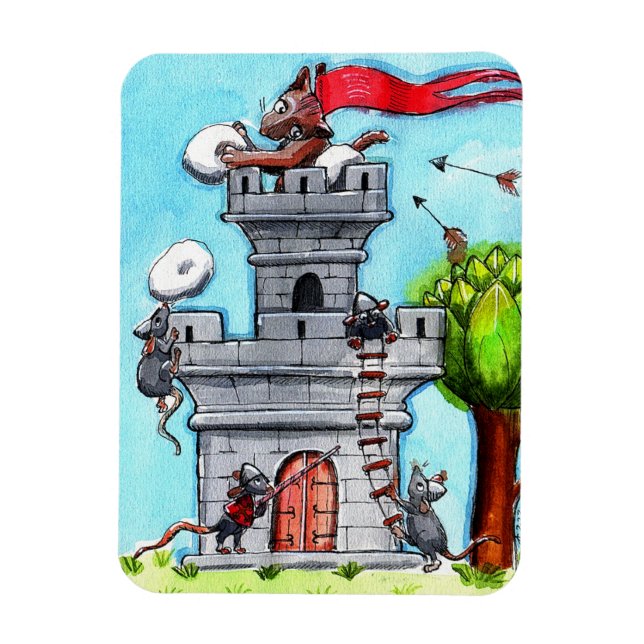 à l'assaut! magnet (Vertikal)