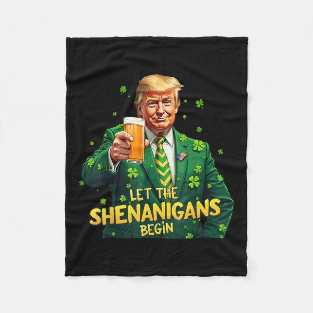 A Let Lets Go Brandon Fleecefilt (Framsidan)