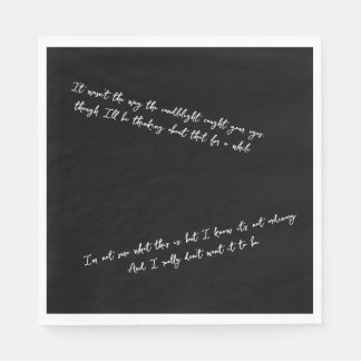 A Letter Few Days After a First Date Pappersservett