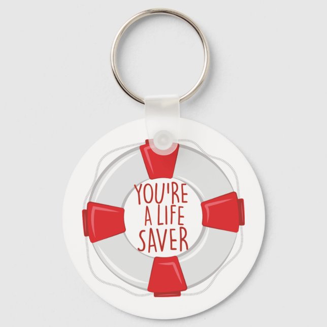 A Life Saver Nyckelring (Framsida)
