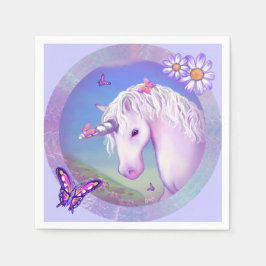 A Lila Paradise Napkins Pappersservett