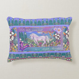 A lila Paradise Prydnadskudde