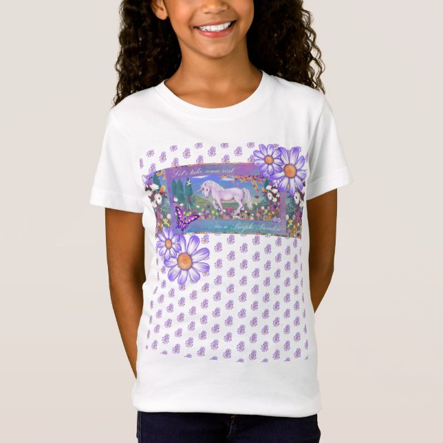 A lila paradise T-Shirt (Framsida)