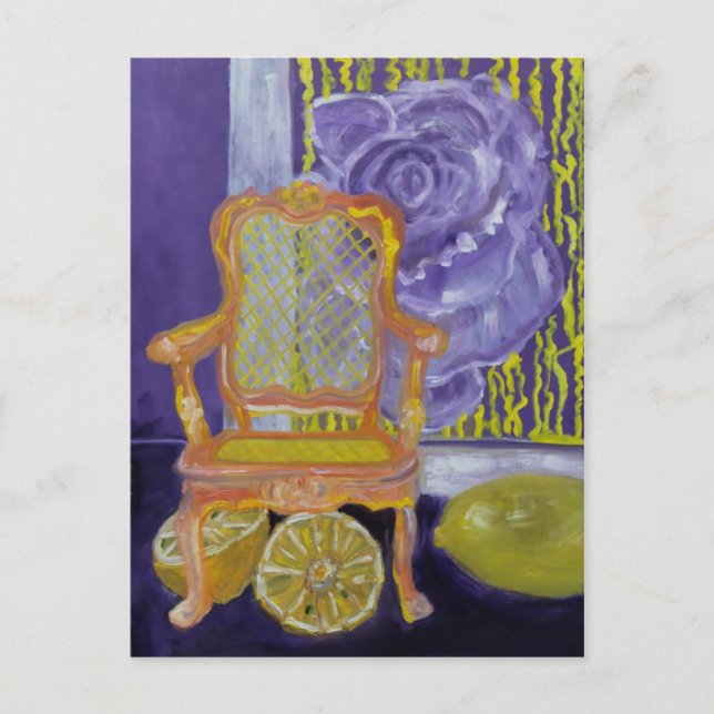 A LILA RO I PARIS VYKORT (Framsida)