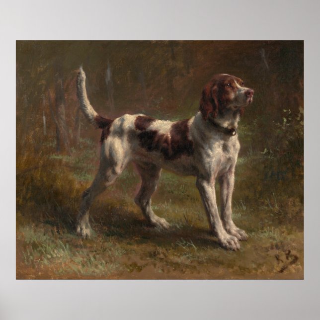 A Limier Briquet Hound Poster (Framsidan)