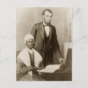 A. Lincoln visar Sovelner Truth the Bible Vykort
