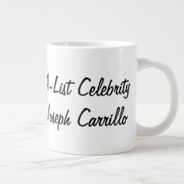 A-List Celebrity Joseph Carrillo Jumbo Mugg