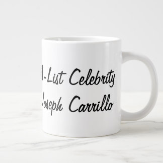 A-List Celebrity Joseph Carrillo Jumbo Mugg