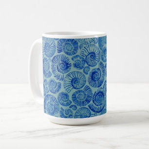 A Lita Philip Jacobs Fabric Ammonite Mugg