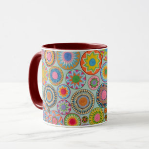 A Lita Philip Jacobs Snö Leopard Tribal Mugg