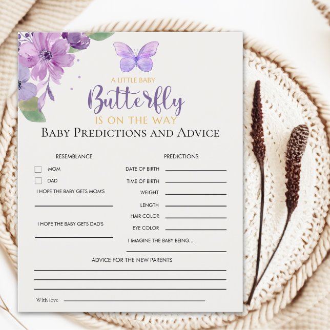 A Little Baby Butterfly is on The Way Baby shower (Skapare uppladdad)