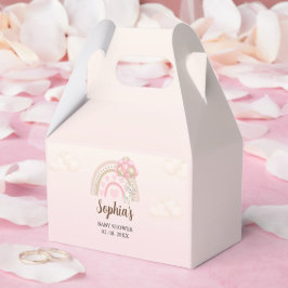 A Little Bunny is on the Way Baby Shower Girl Presentaskar