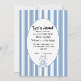 A Little Bunny is Turning One Inbjudningar