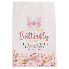 A Little Butterfly is on the Way, Baby Shower Girl