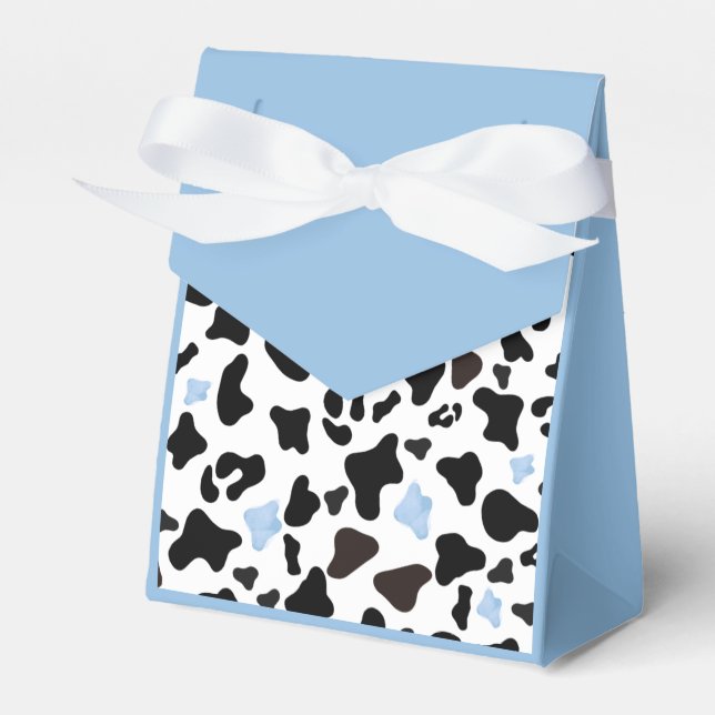 A Little Cowboy Wild West Western Boy Baby Shower Presentaskar (Framsidan Sidan)