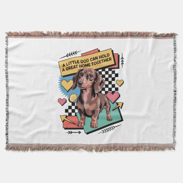 A Little Dog Can Hold A Great Home Together Filt (Framsidan)