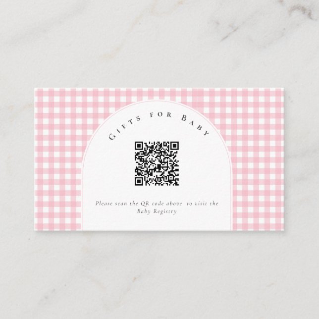 A Little Duckling is on the Way Bow Baby Shower  Tilläggskort (Framsida)