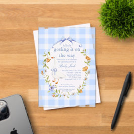 A little gosling blue