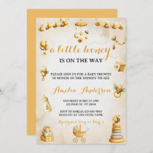 A Little Honey Bee Gender Neutral Baby Shower