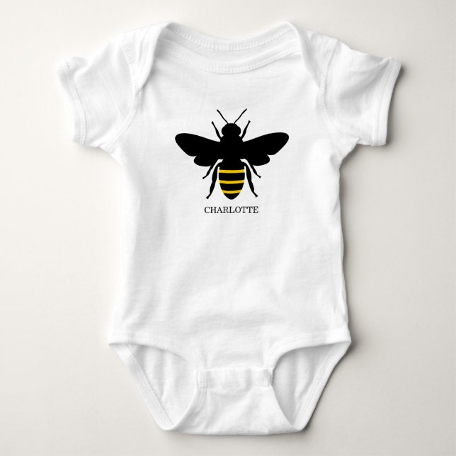 A little Honey Is On The Way Baby Shower T Shirt (Framsida)