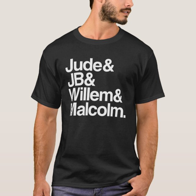 A LITTLE LIFE book JB  Jude  Willem  Malcolm202 T Shirt (Framsida)
