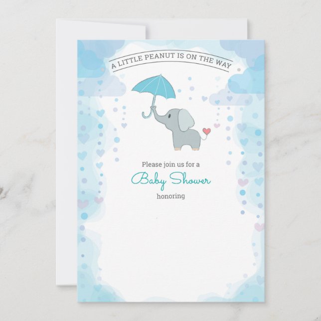 A little peanut is on the way (Framsida)