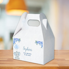 A Little Peanut is on the Way, Baby Shower Boy Presentaskar