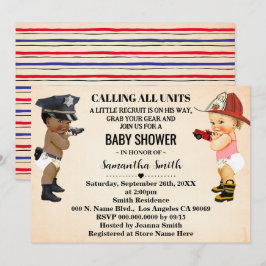 A Little Recruit on His Way Baby Shower Inbjudningar