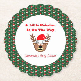 A Little Reindeer Is On The Way Underlägg Papper