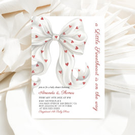 A Little sweetheart Gender Neutral Baby Shower Inbjudningar