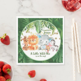 A Little Wild One Is On the Way Pappersservett