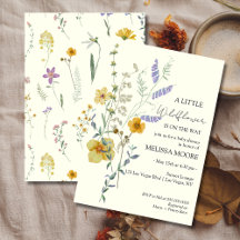 A Little Wildflower Baby Shower