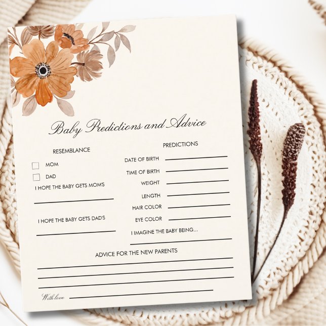 A Little Wildflower is on The Way Girl Baby Shower (Skapare uppladdad)