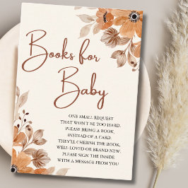 A Little Wildflower is on The Way Girl Baby Shower Tilläggskort