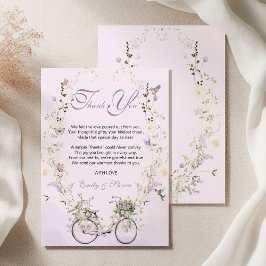 A Little Wildflower Spring Baby Shower Tack Kort