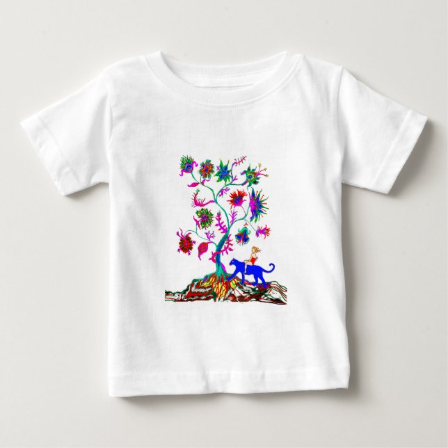 A livets träd och en flicka t shirt (Framsida)