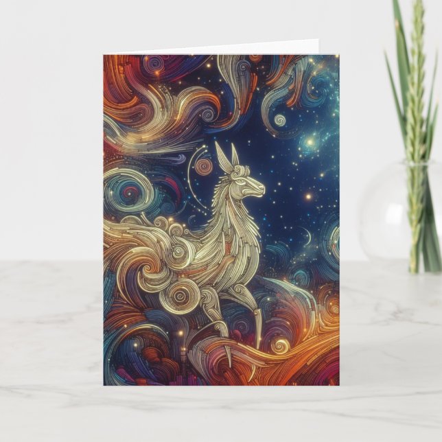 A Llama i Himlar Kort (Framsida)