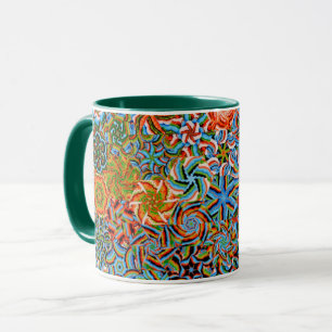 A Loitly Philip Jacobs Fabric Träd Fungi Mugg