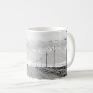 A Lone Road and Power Linjer San Juan Mountains Kaffemugg