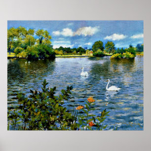 A Long Island Sjö, bra art Poster