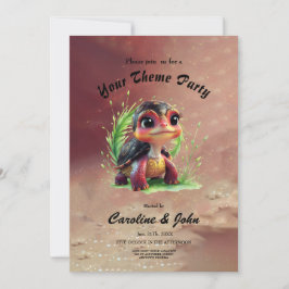 A look full of charm and adventure, inbjudningar