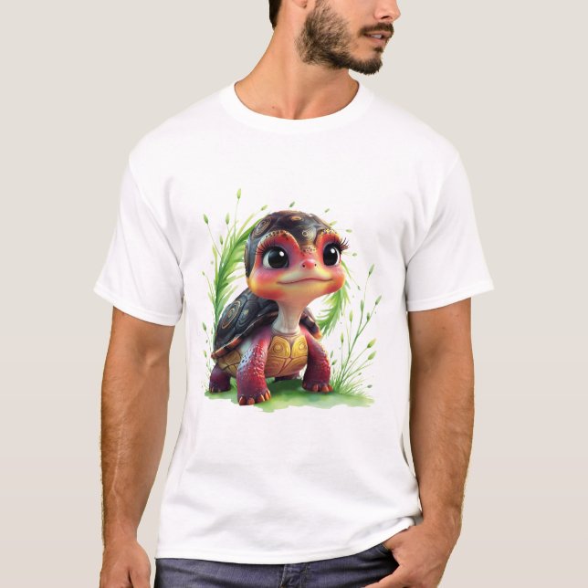 A look full of charm and adventure,  t shirt (Framsida)