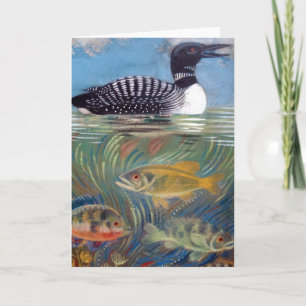 A Loon in Fish Pond Kort