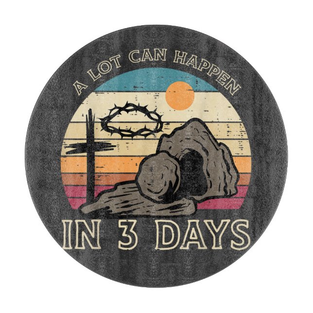 A Lot Can Happen in 3 Days Easter Religious (Framsidan)